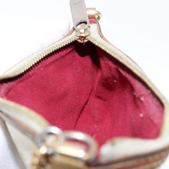 LOUIS VUITTON Multicolor Pochette Mira PM Hand Bag White M60096 LV Auth 131122 - Picture 12 of 16